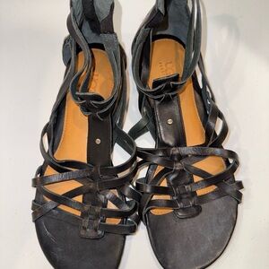 UGG Black Strappy Gladiator Women's Sandals